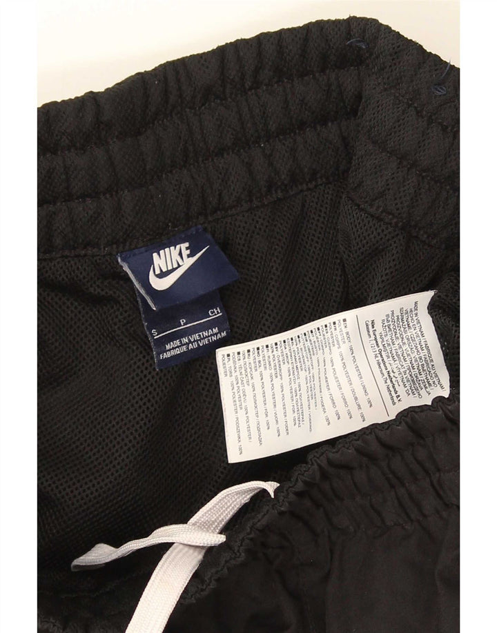 Nike Mens Graphic Bermuda Sport Shorts Small Black Polyester