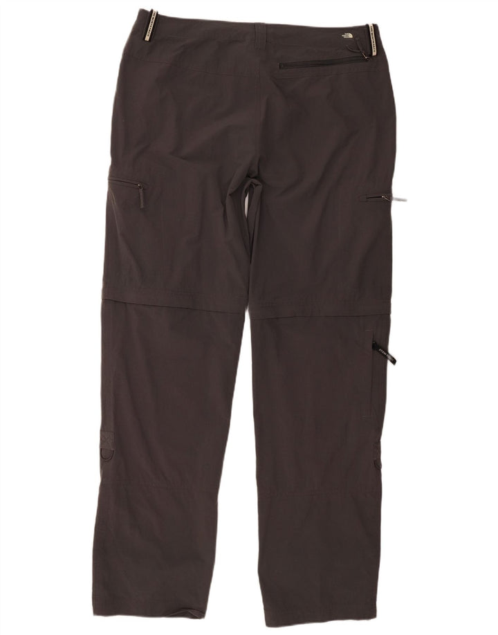 The North Face Mens Straight Cargo Trousers W36 L33 Grey Nylon