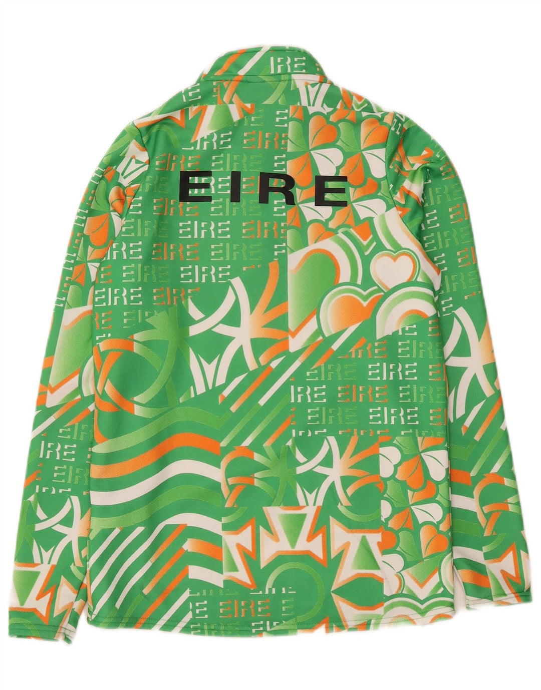 Umbro Girls Graphic Pullover Tracksuit Top 11-12 Years Large Green