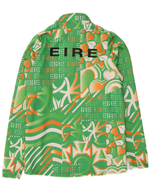 Umbro Girls Graphic Pullover Tracksuit Top 11-12 Years Large Green