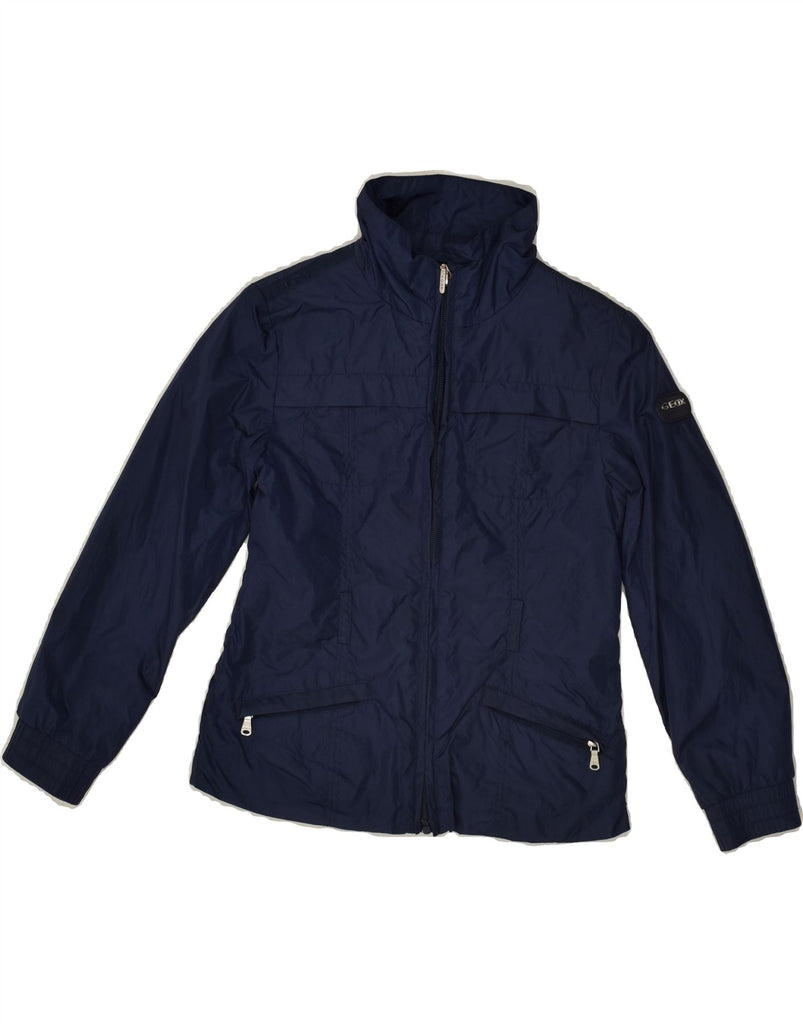 GEOX Girls Rain Jacket 5-6 Years Navy Blue | Vintage Geox | Thrift | Second-Hand Geox | Used Clothing | Messina Hembry 