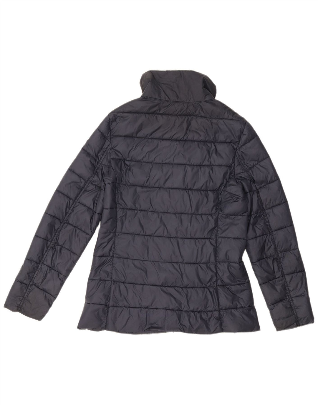 BARBOUR Womens Padded Jacket UK 10 Small Navy Blue Polyamide