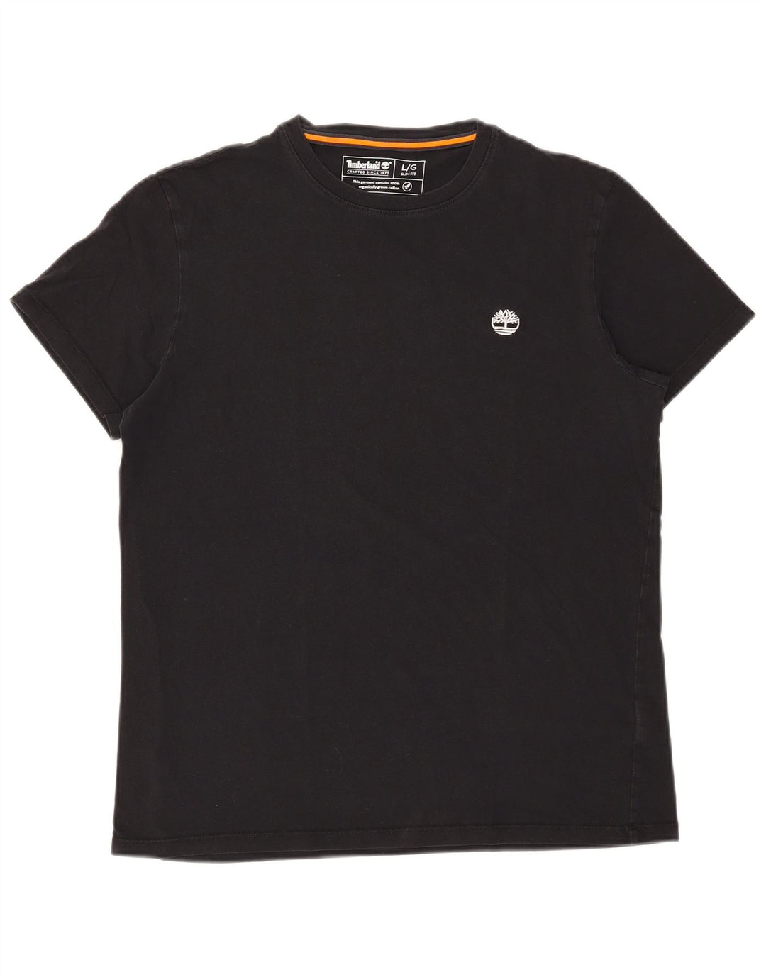 Timberland Mens Slim Fit T-Shirt Top Large Black