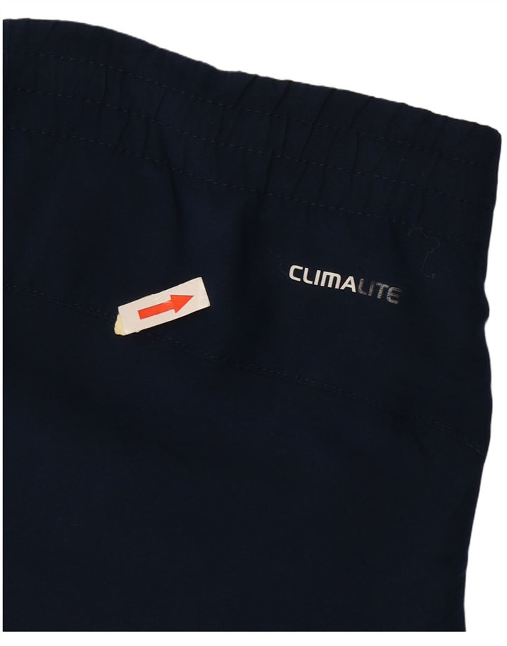 Adidas Mens Climalite Sport Shorts Small Navy Blue Polyester