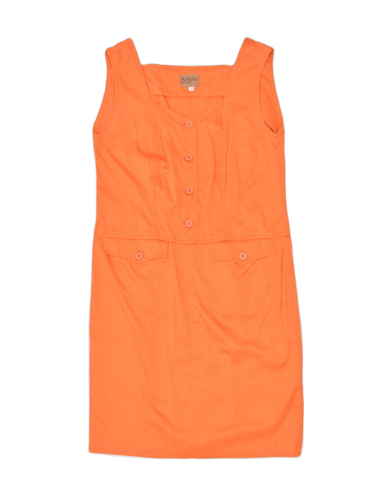 MARINA SPORT Womens Basic Dress Size 25 Large Orange Cotton | Vintage | Thrift | Second-Hand | Used Clothing | Messina Hembry 