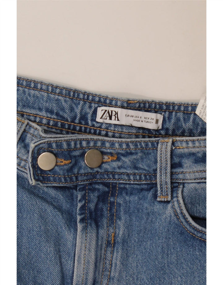 Zara Womens Bootcut Jeans EU 38 Small W28 L32 Blue