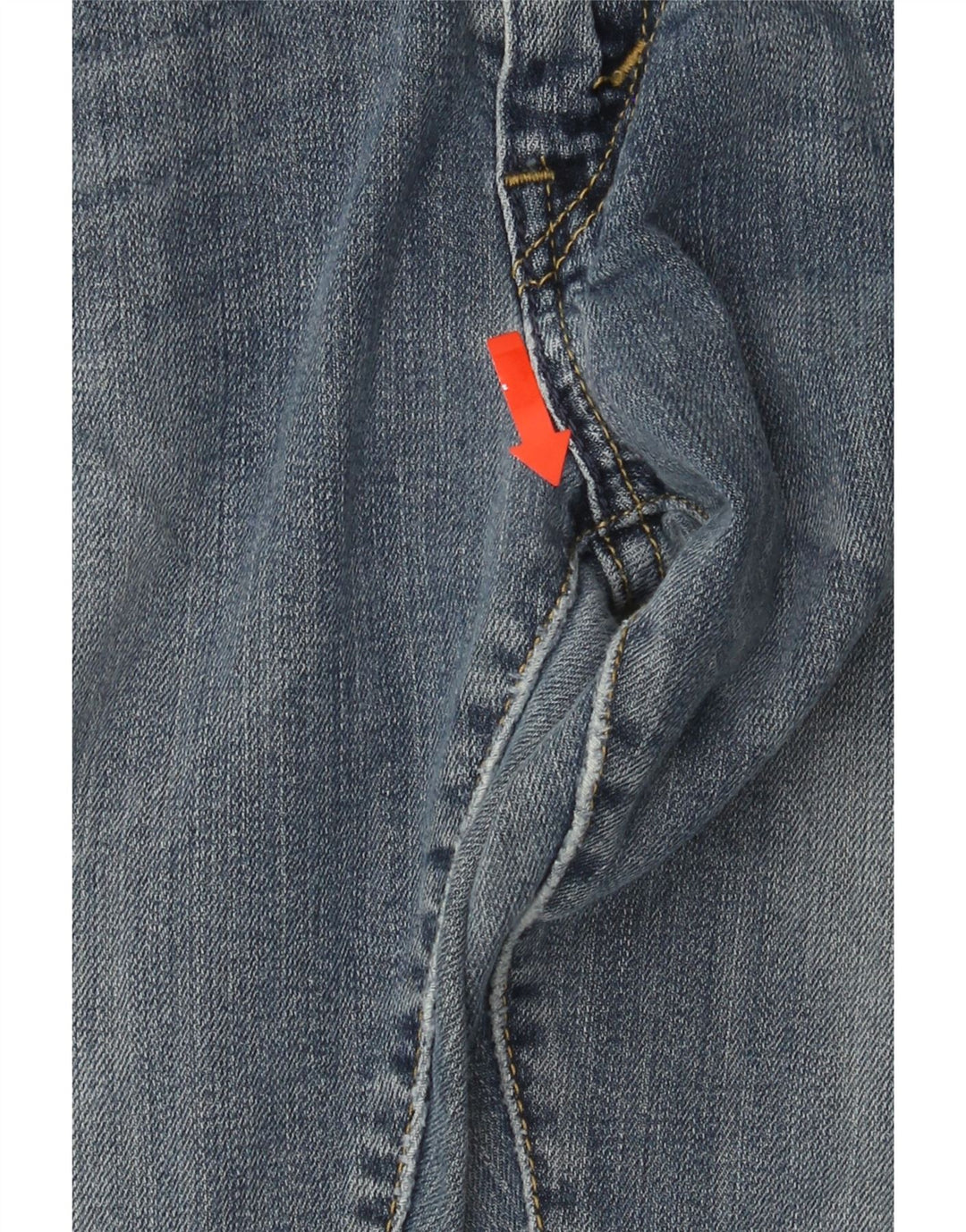 LEVI'S Womens Straight Jeans US 5 Medium W28 L28 Blue Cotton Classic Vintage Levi's and Second-Hand Levi's from Messina Hembry 