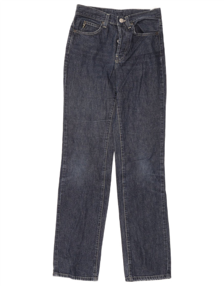 Guess Womens Straight Jeans W27 L30 Blue Cotton