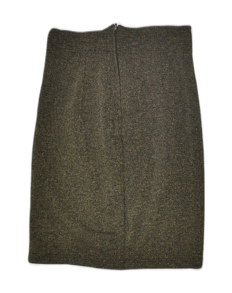 VINTAGE Womens Pencil Skirt UK 12 Medium W28 Green | Vintage Vintage | Thrift | Second-Hand Vintage | Used Clothing | Messina Hembry 