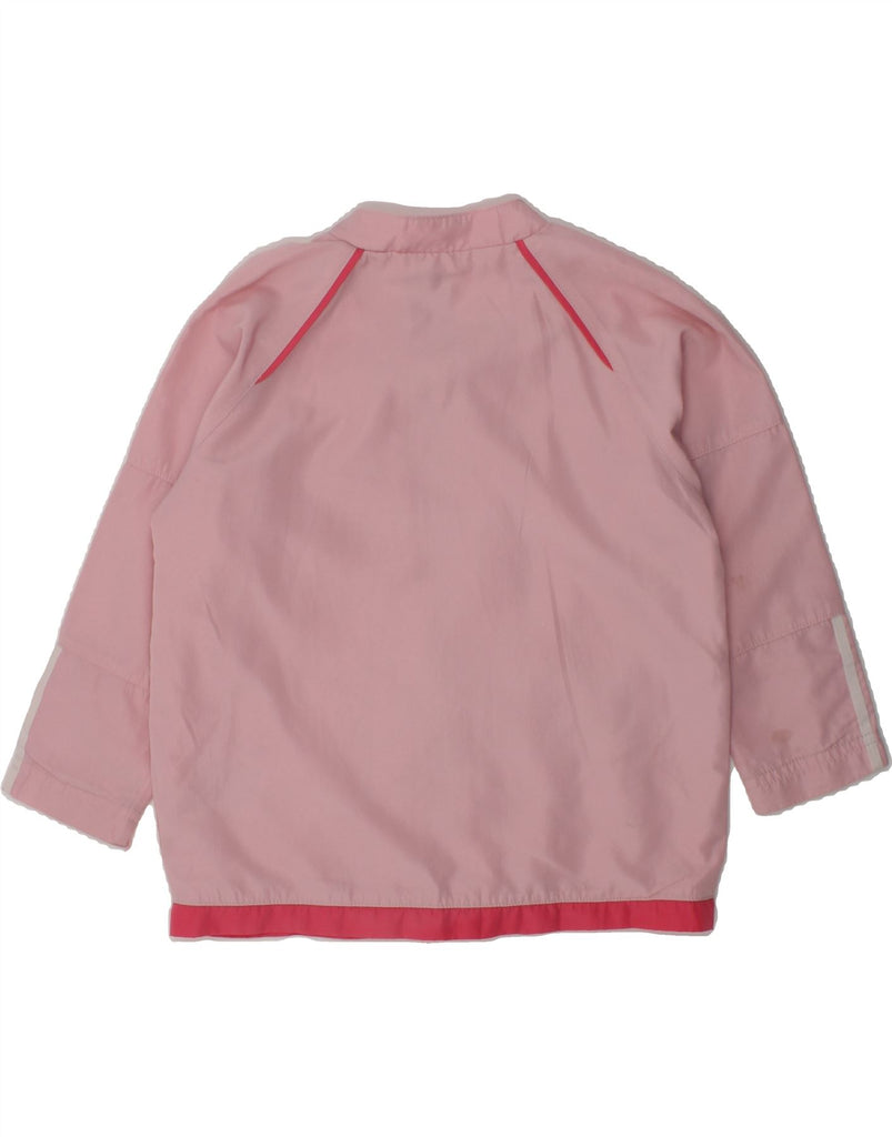 ADIDAS Girls Graphic Tracksuit Top Jacket 2-3 Years Pink Polyester | Vintage Adidas | Thrift | Second-Hand Adidas | Used Clothing | Messina Hembry 