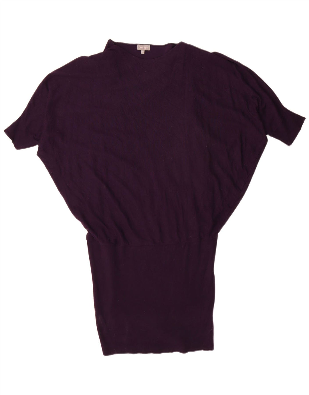 Phase Eight Womens Oversized Short Sleeve Jumper Dress UK 12 Medium Purple