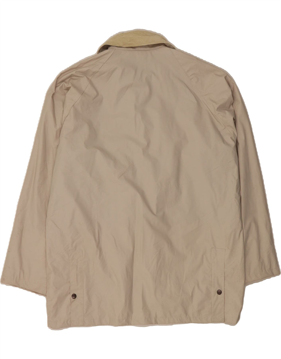 ROBERTA DI CAMERINO Mens Utility Jacket UK 42 XL Beige PVC Vintage Roberta di Camerino and Second-Hand Roberta di Camerino from Messina Hembry 