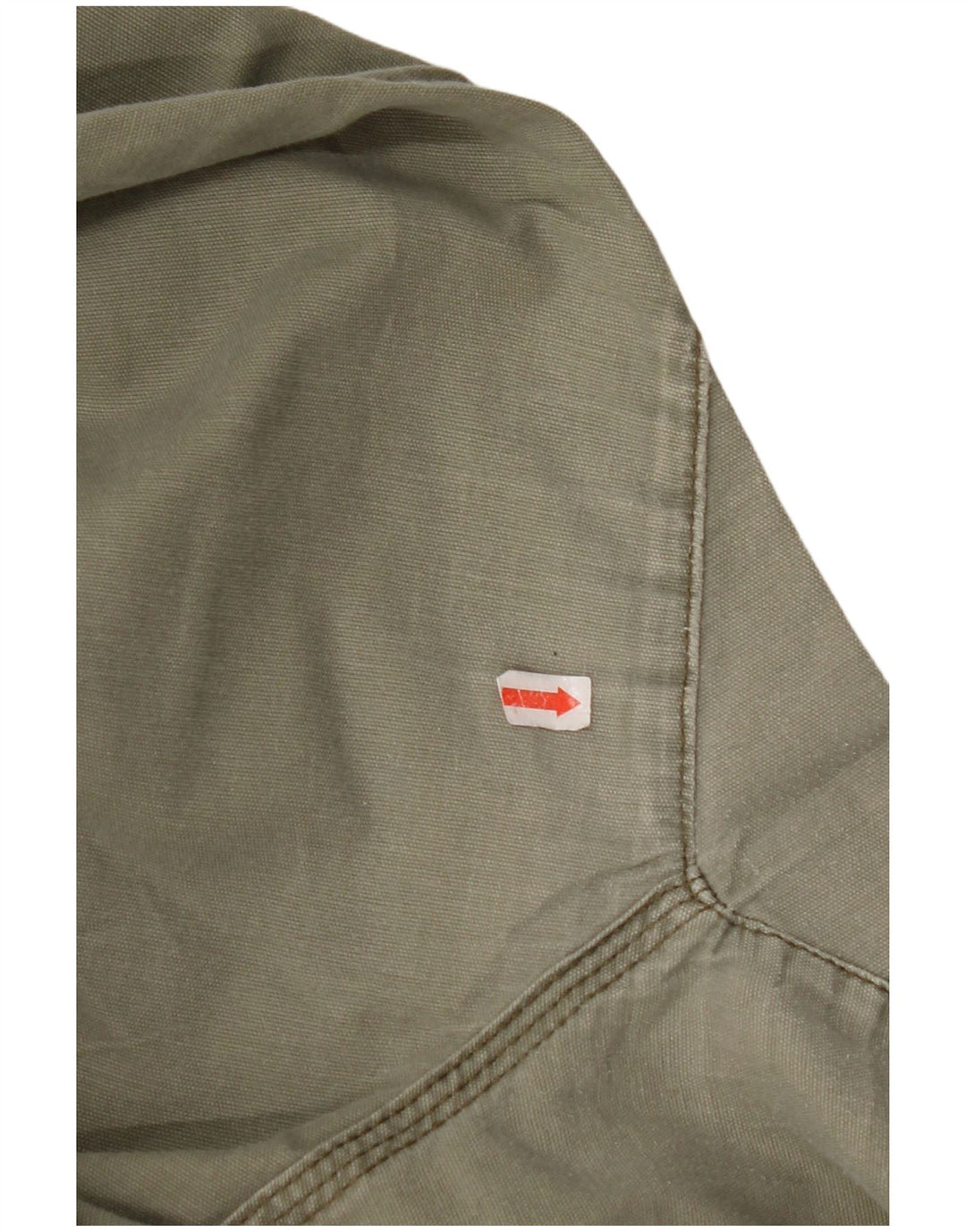 WRANGLER Mens Straight Cargo Trousers W44 L30 Khaki Cotton