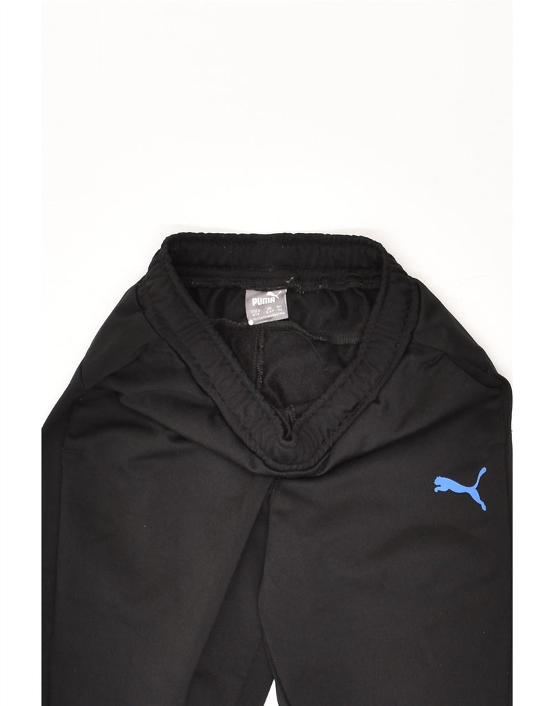 PUMA Boys Tracksuit Trousers 5-6 Years Black | Vintage Puma | Thrift | Second-Hand Puma | Used Clothing | Messina Hembry 