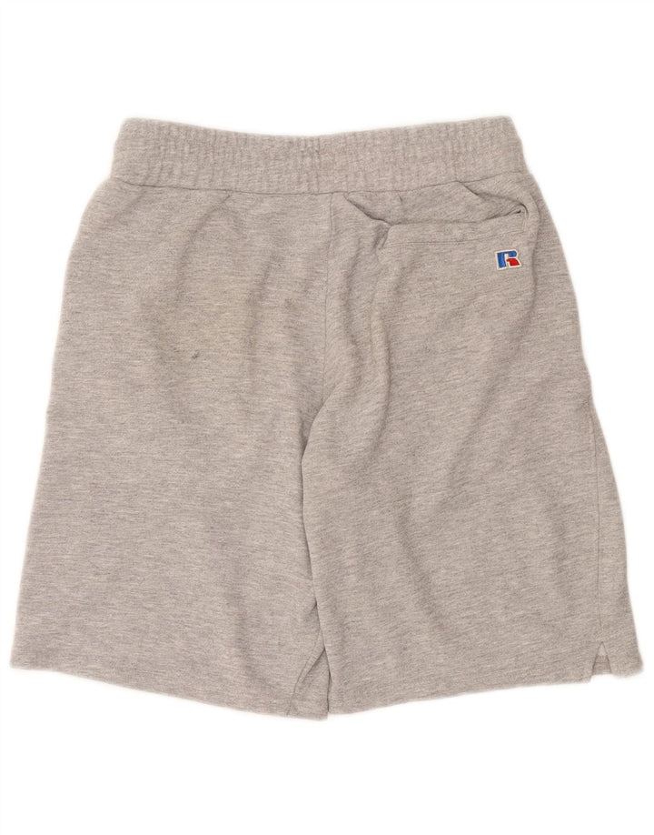 Russell Athletic Mens Sport Shorts Medium  Grey Flecked Cotton