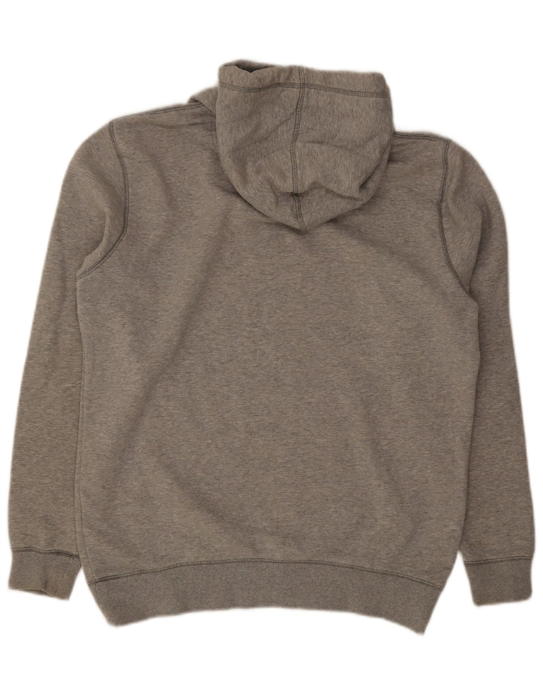 Jack Wills Mens Graphic Hoodie Jumper Small Grey Cotton