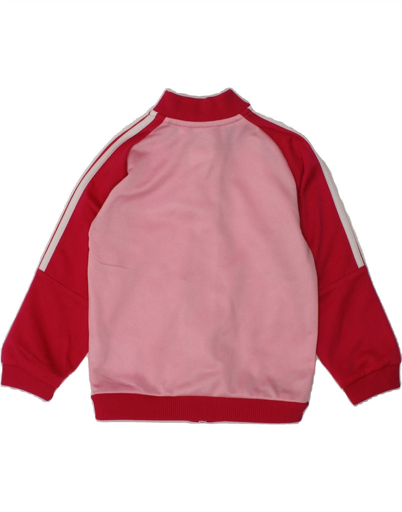 ADIDAS Baby Boys Tracksuit Top Jacket 12-18 Months Red Colourblock | Vintage Adidas | Thrift | Second-Hand Adidas | Used Clothing | Messina Hembry 