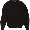 Replay Mens Crew Neck Jumper Sweater 2XL Black Cotton