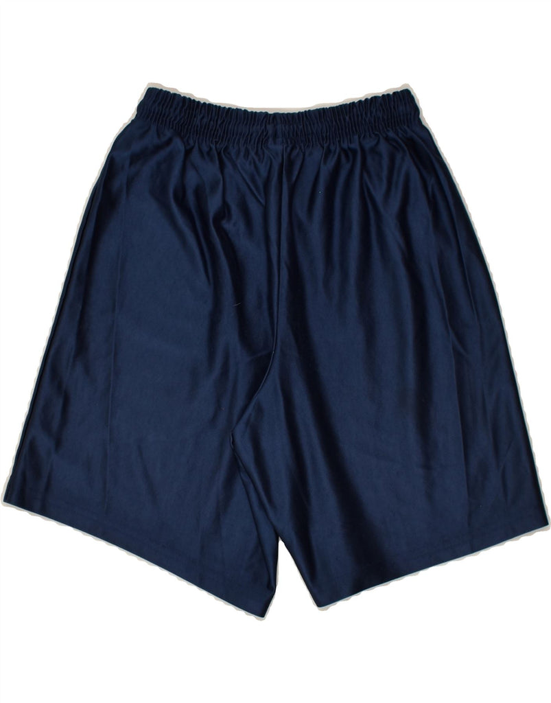 NIKE Boys Sport Shorts 7-8 Years Small Navy Blue Polyester | Vintage Nike | Thrift | Second-Hand Nike | Used Clothing | Messina Hembry 