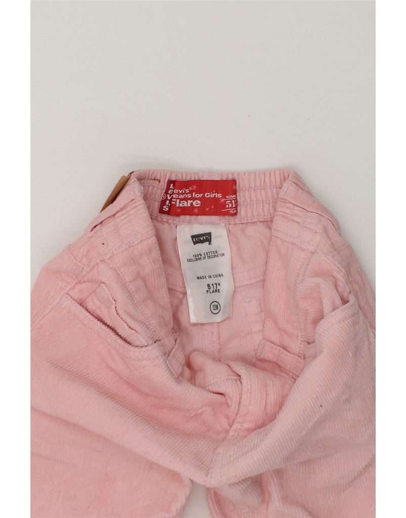 LEVI'S Baby Boys 517 Flare Corduroy Trousers 9-12 Months W18 L9 Pink | Vintage Levi's | Thrift | Second-Hand Levi's | Used Clothing | Messina Hembry 