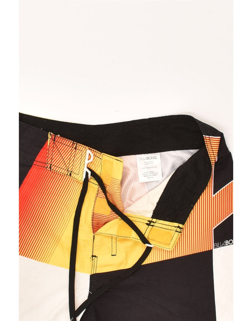 BILLABONG Mens Graphic Swimming Shorts W32 Medium Multicoloured | Vintage Billabong | Thrift | Second-Hand Billabong | Used Clothing | Messina Hembry 