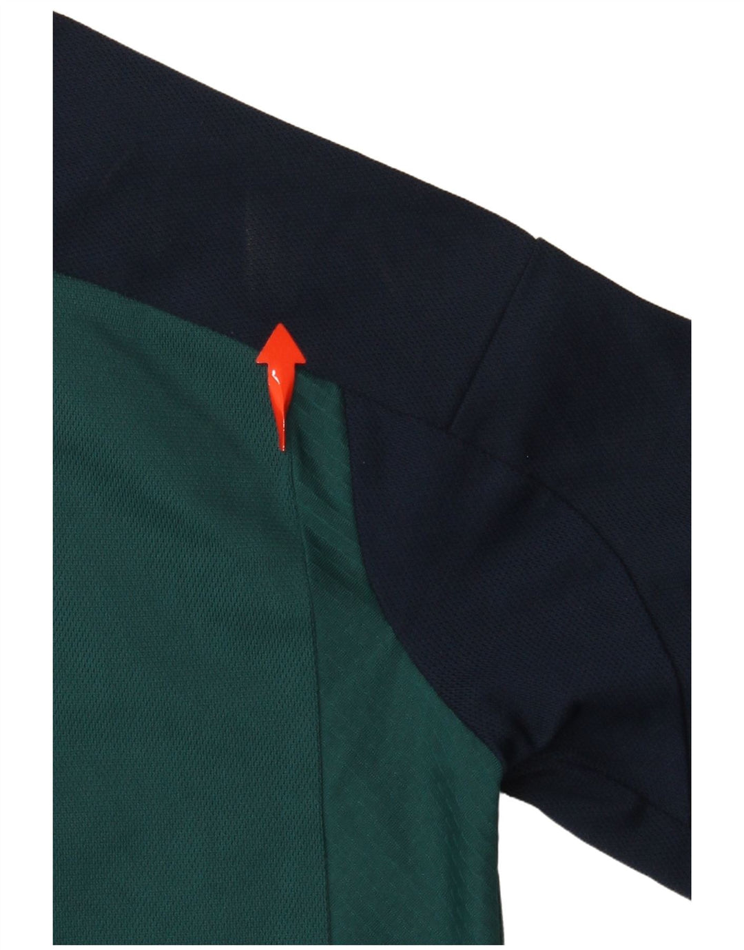 ADIDAS Boys Fly Emirates Graphic T-Shirt Top 9-10 Years Green Colourblock