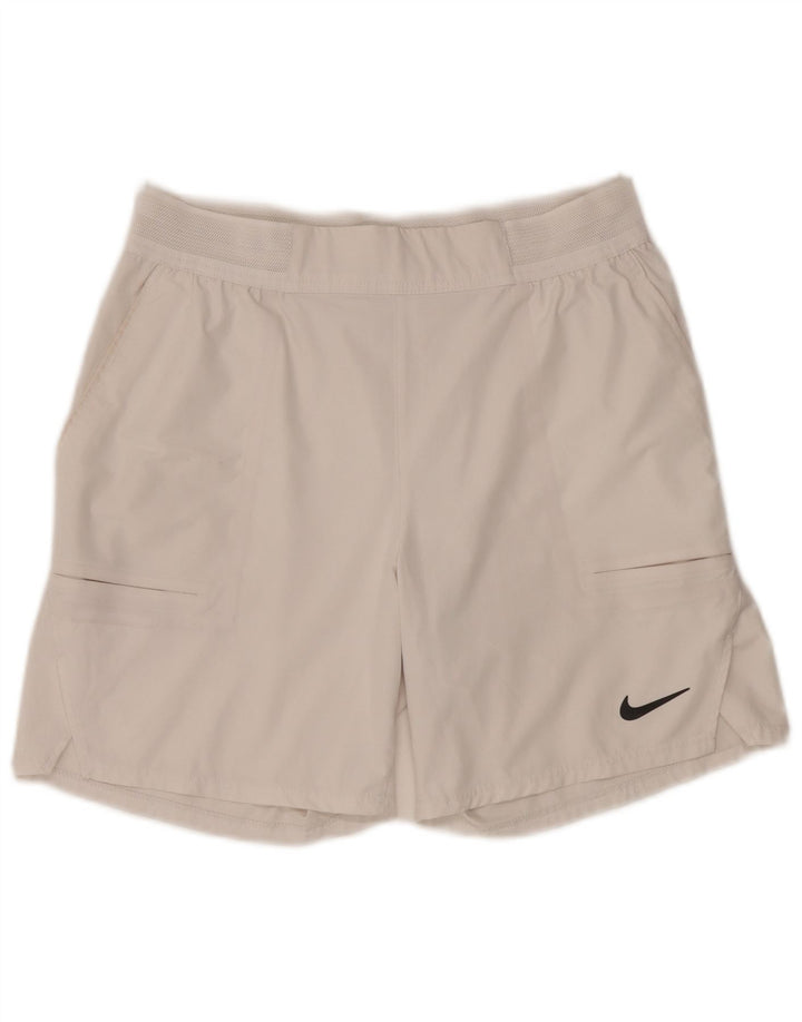 Nike Mens Dri Fit Cargo Sport Shorts Medium White