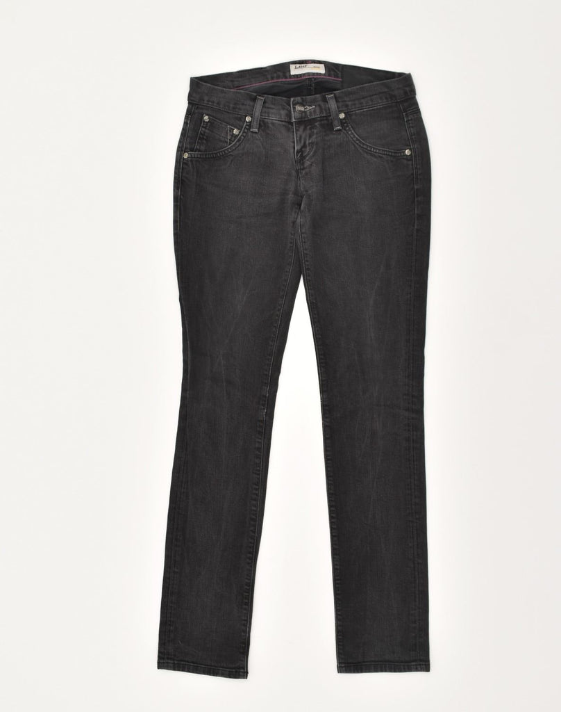 LEE Womens Slim Jeans W28 L33 Black Cotton | Vintage Lee | Thrift | Second-Hand Lee | Used Clothing | Messina Hembry 