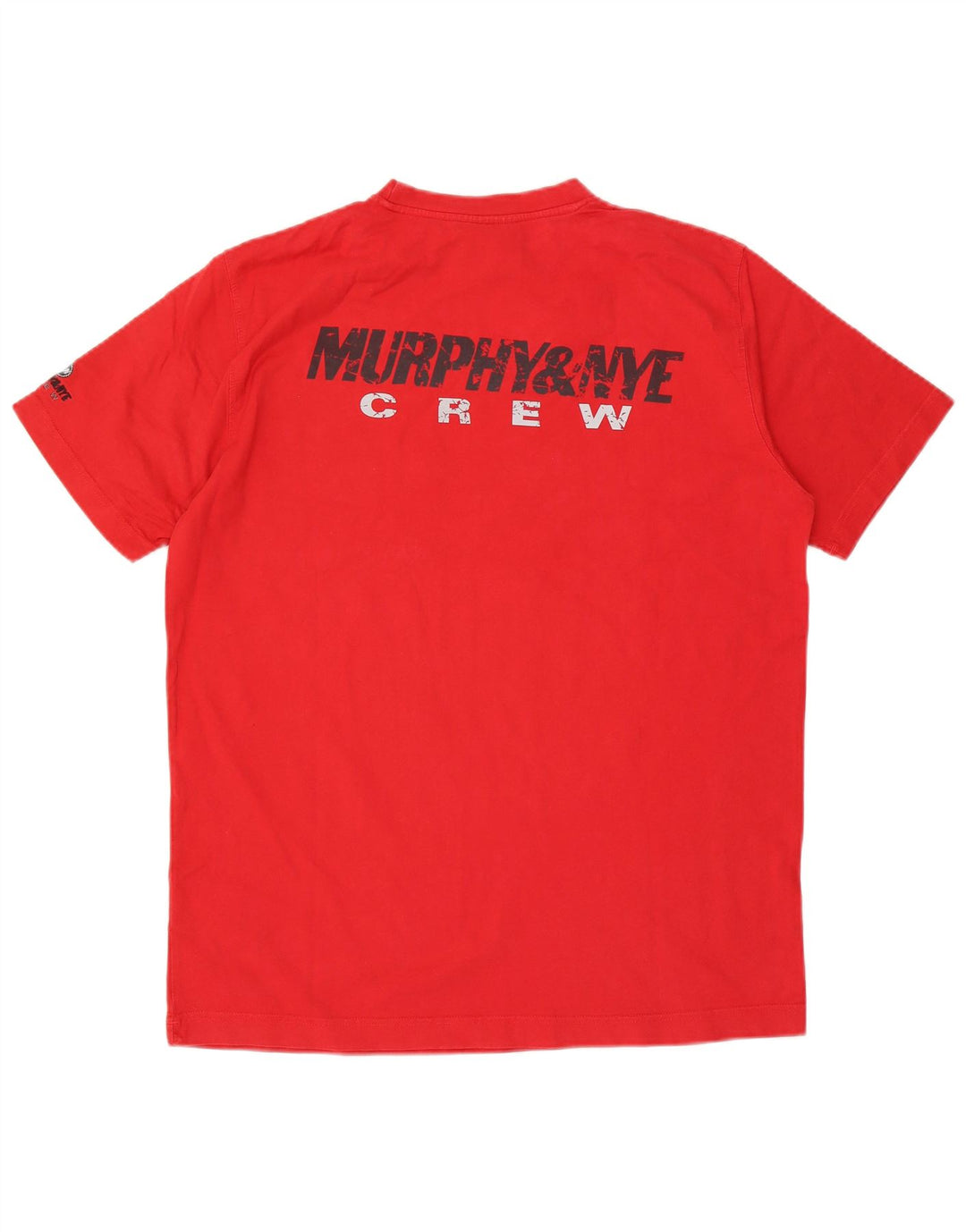 Murphy & Nye Mens Graphic T-Shirt Top 2XL Red Cotton