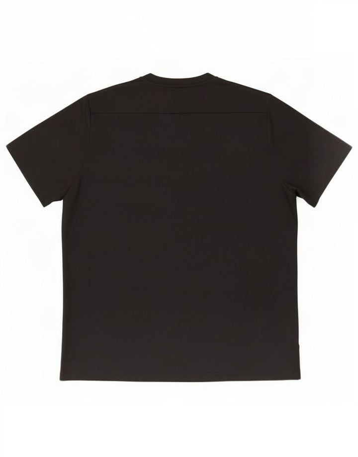 Nike Mens Dri Fit Slim T-Shirt Top 2XL Black Polyester