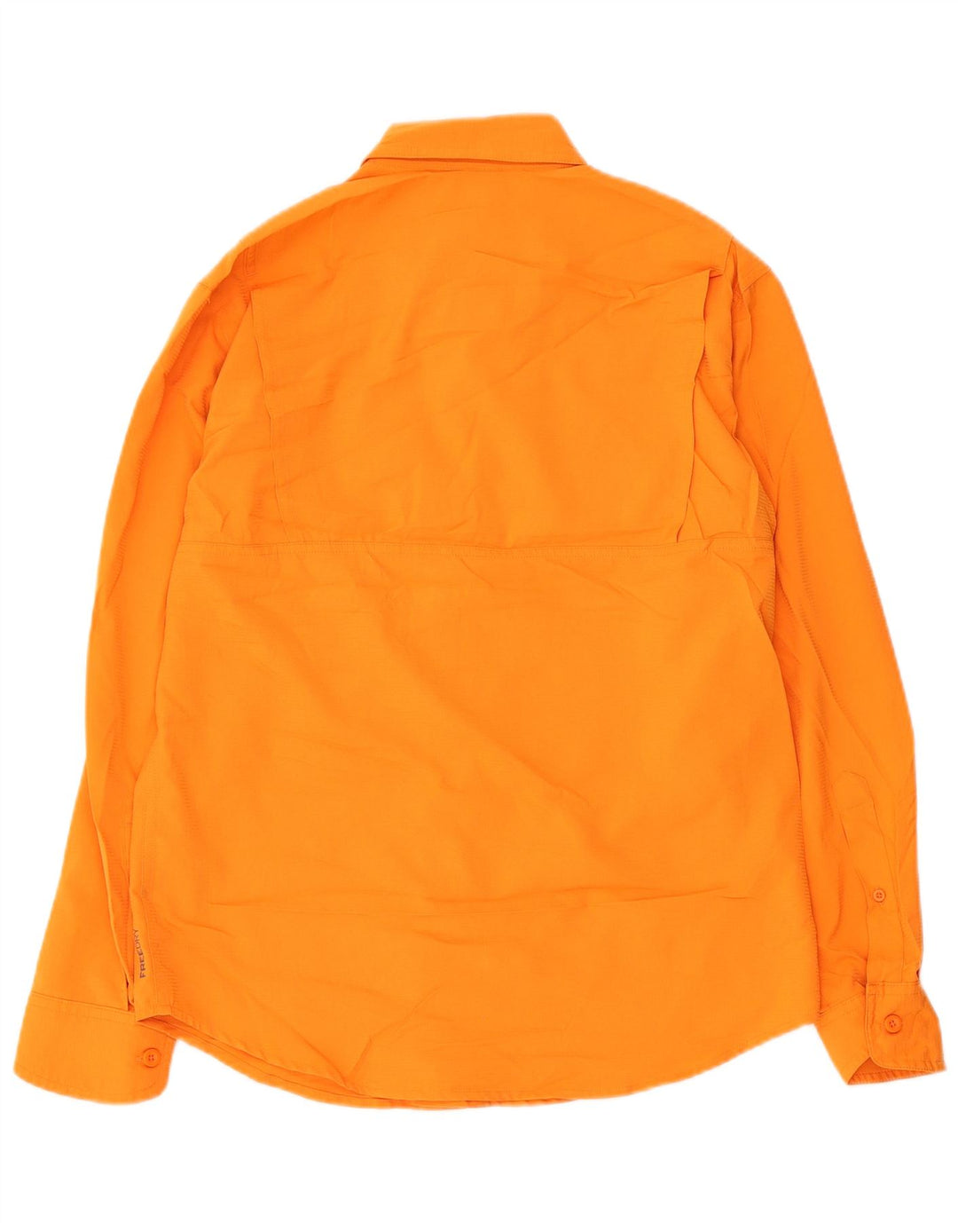 EDDIE BAUER Mens Shirt Small Orange Polyester