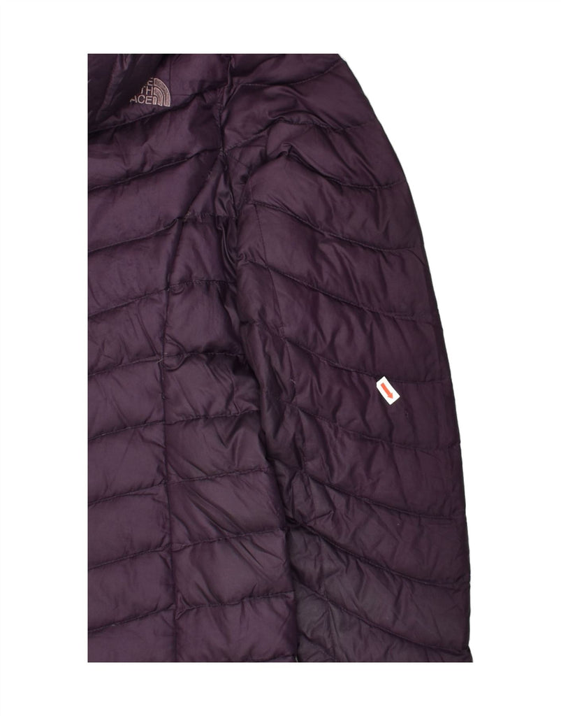 THE NORTH FACE Womens Hooded Padded Coat UK 14 Medium Purple Nylon | Vintage The North Face | Thrift | Second-Hand The North Face | Used Clothing | Messina Hembry 