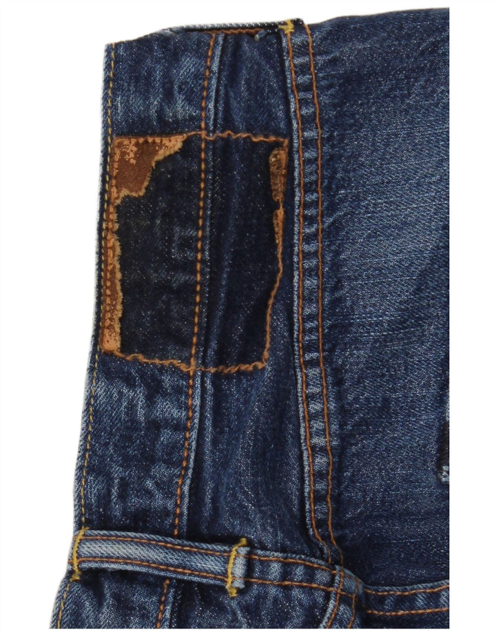 Levi's Mens Straight Jeans W28 L32 Navy Blue Cotton