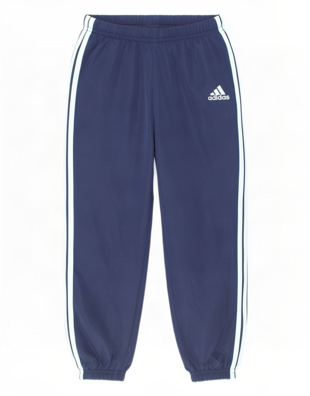 Adidas Boys Tracksuit Trousers Joggers 3-4 Years Navy Blue Polyester