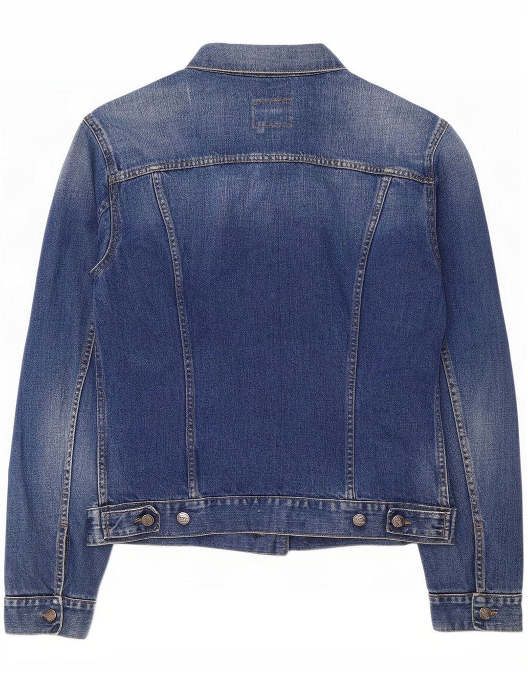 Gas Mens Denim Jacket UK 42 XL Blue Cotton