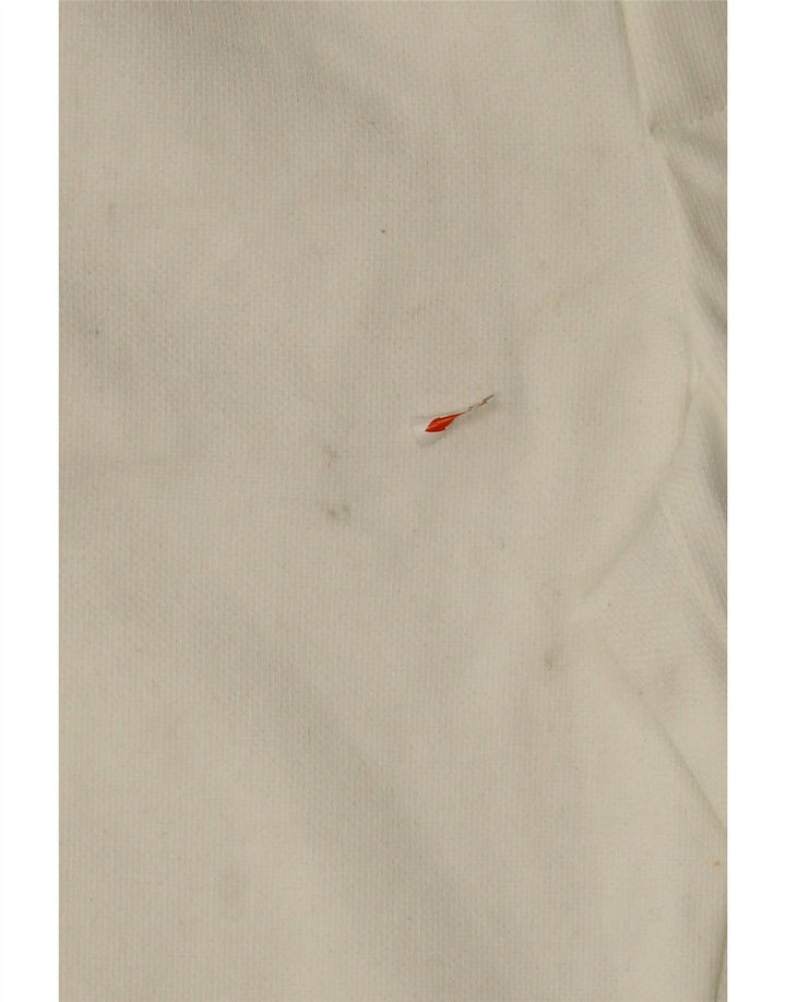 ZARA Womens Tracksuit Trousers UK 14 Medium  White Polyester Vintage Zara and Second-Hand Zara from Messina Hembry 