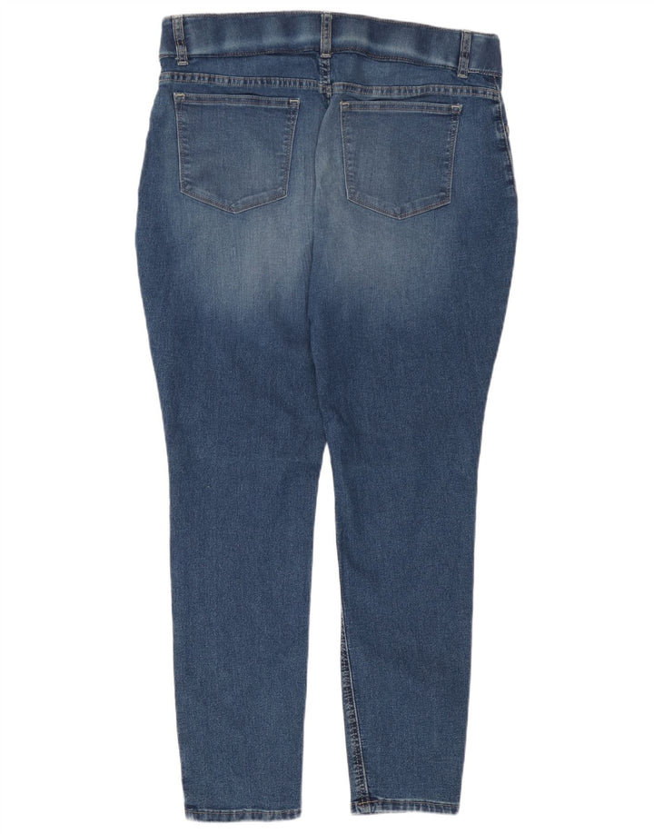Lee Womens Legging Jeans US 10 Large W34 L28 Blue Cotton