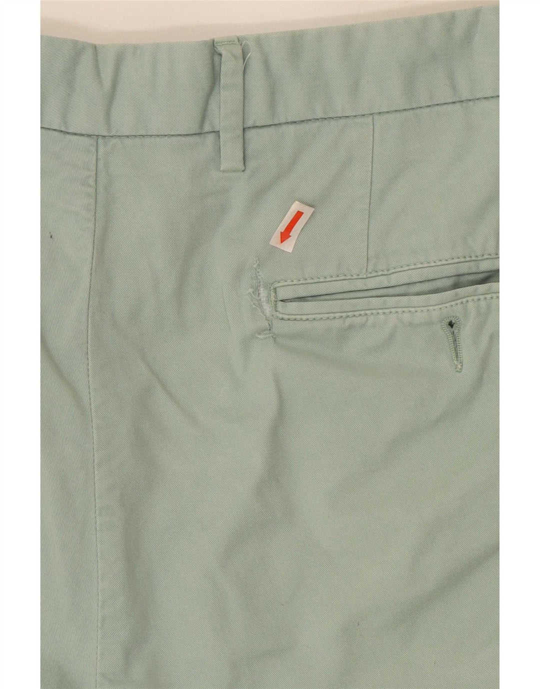 Hackett Mens Chino Shorts XL W38 Green Cotton