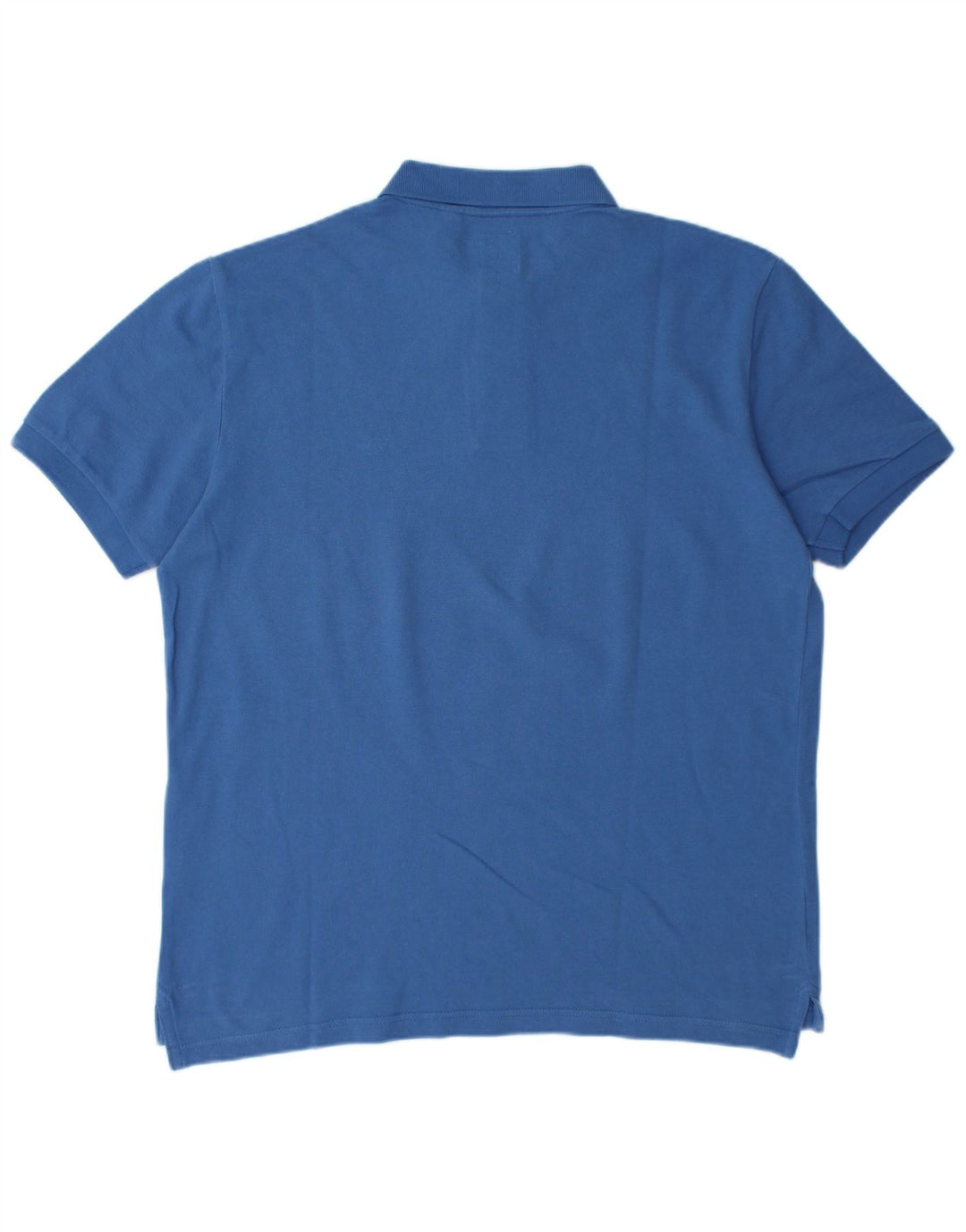 DOCKERS Mens Polo Shirt Large Blue Cotton
