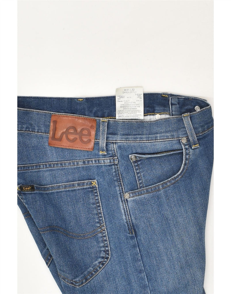 LEE Mens Daren Zip Fly Slim Jeans W31 L32 Blue Cotton | Vintage Lee | Thrift | Second-Hand Lee | Used Clothing | Messina Hembry 