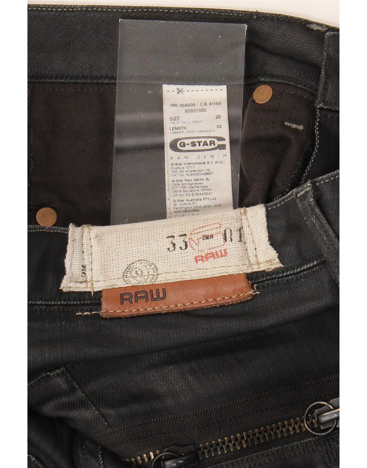 G-STAR Womens Joggers Slim Jeans W28 L32 Black Cotton Vintage G-Star and Second-Hand G-Star from Messina Hembry 