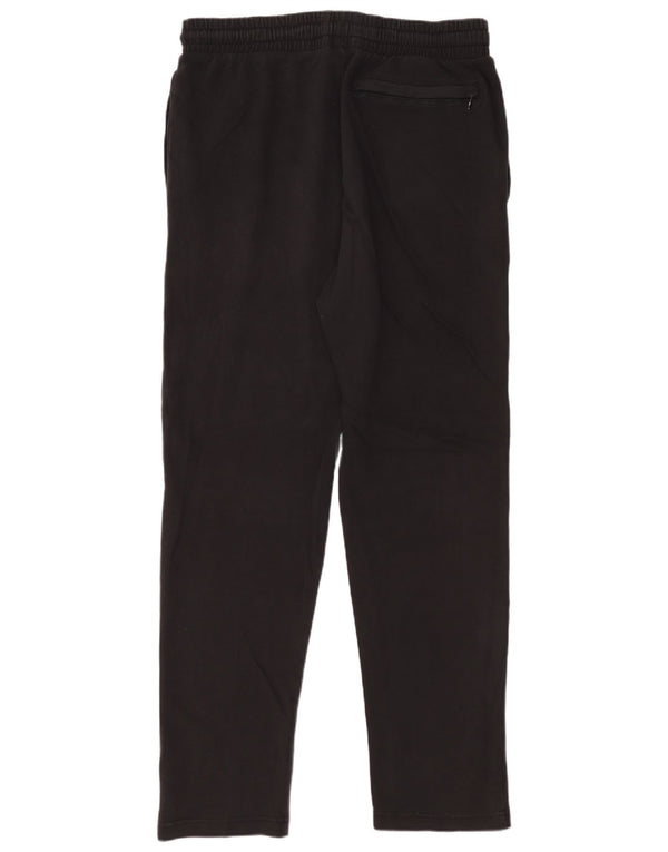 Marks & Spencer Mens Tracksuit Trousers Medium Black Cotton