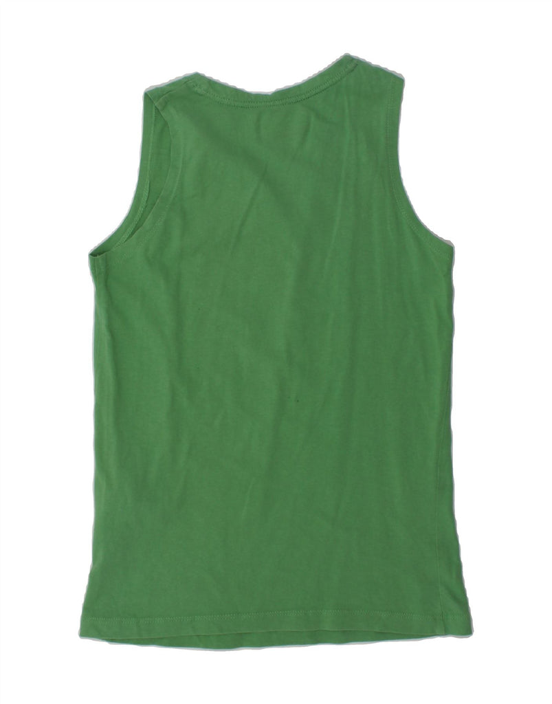 KAPPA Boys Graphic Vest Top 9-10 Years Green Cotton | Vintage Kappa | Thrift | Second-Hand Kappa | Used Clothing | Messina Hembry 