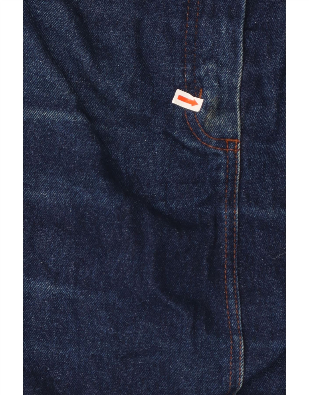 Carrera Womens Denim Skirt W36 XL  Navy Blue Cotton