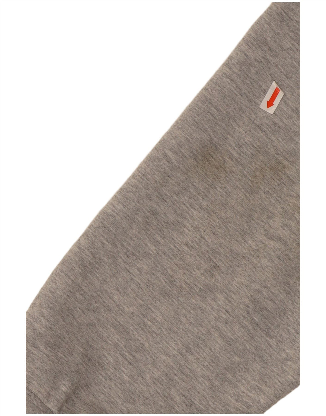 ADIDAS Mens Zip Hoodie Sweater XL Grey Cotton