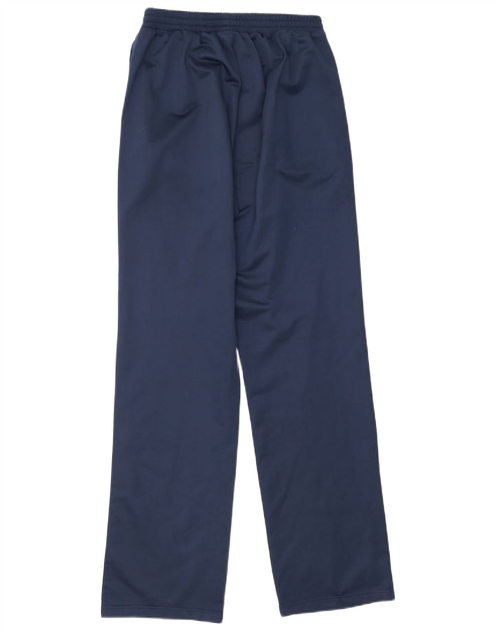 Asics Womens Tracksuit Trousers UK 14 Large  Navy Blue Polyester