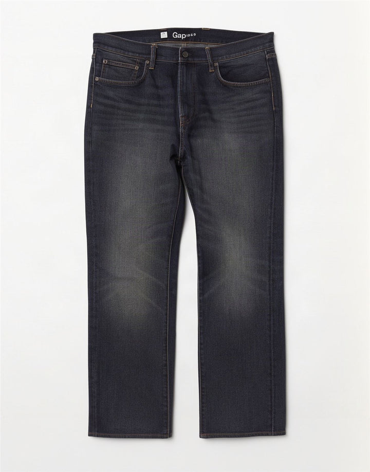 Gap Mens Droite Straight Jeans W36 L32 Blue Cotton