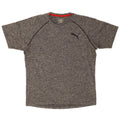 Puma Mens T-Shirt Top Medium Grey Flecked Polyester