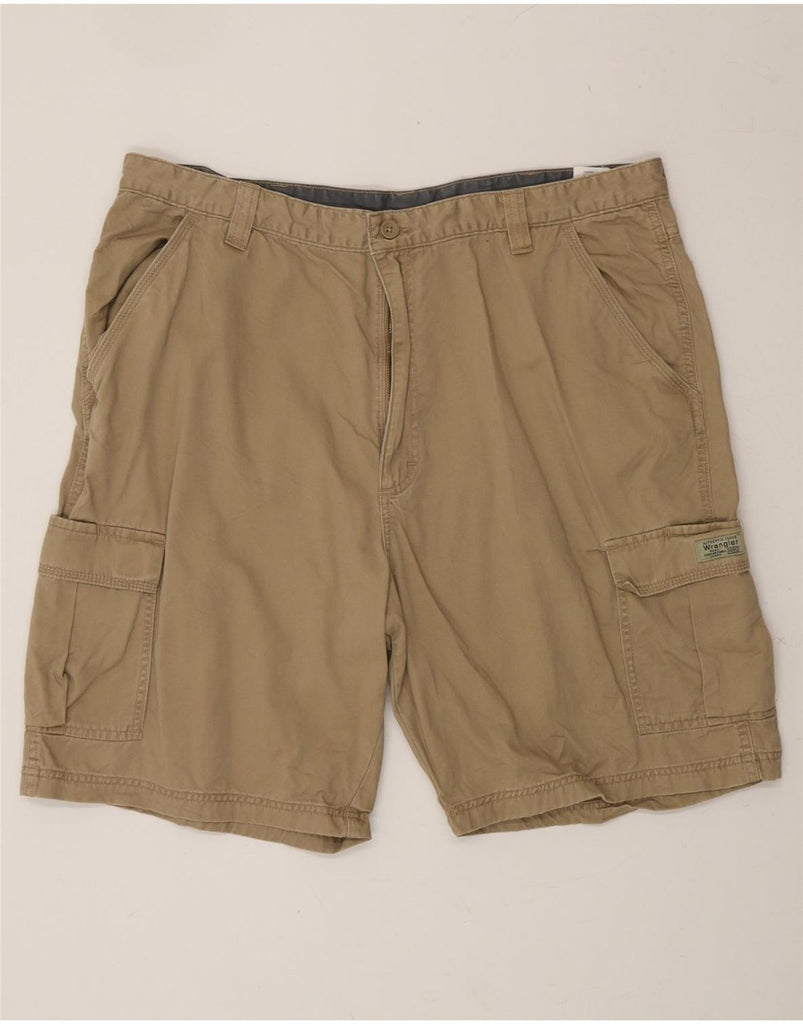 WRANGLER Mens Cargo Shorts W40 XL Beige Cotton Vintage Wrangler and Second-Hand Wrangler from Messina Hembry 
