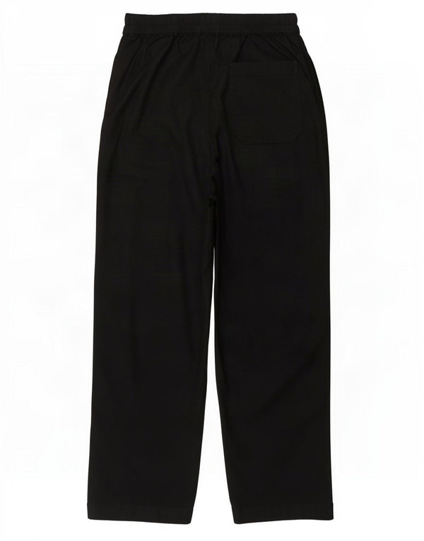 Marks & Spencer Womens Cropped Trousers UK 14 Medium W30 L26 Black